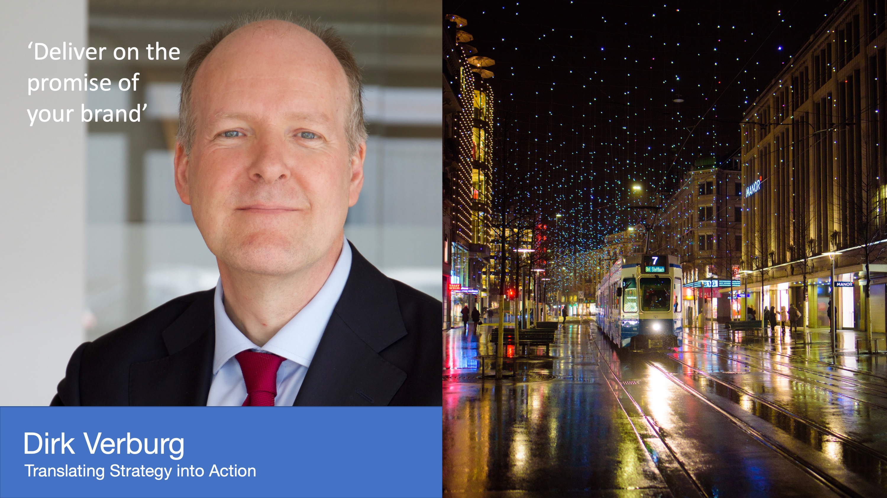 Deliver on the promise of your brand